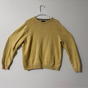 Cotton Blend Croft & Barrow Vintage Yellow Knit Sweater